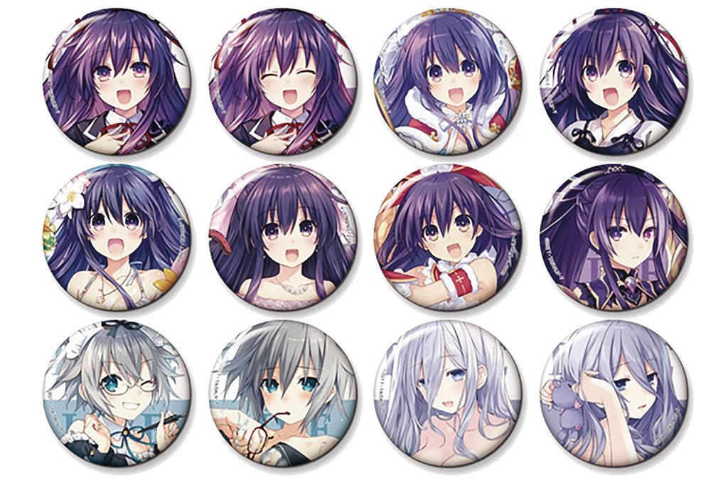 DATE A LIVE VOL 5 CAN BADGE COLLECTION - Dragon Novelties 10.30