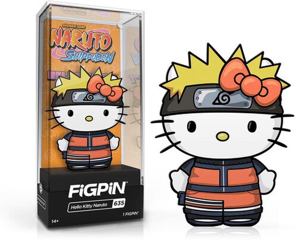 Figpin Naruto Shippuden X Hello Kitty Hello Kitty Naruto #635 - Dragon Novelties 14.99