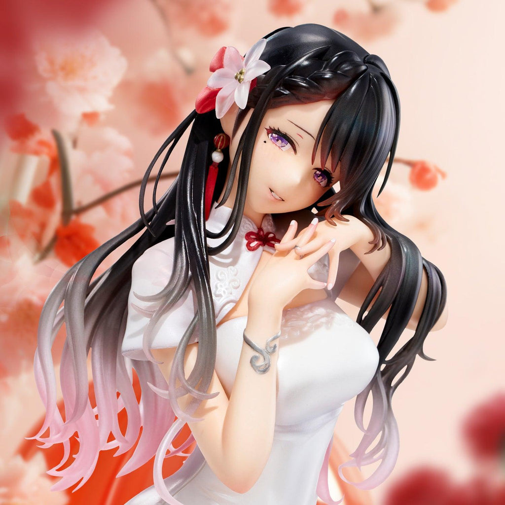 Healing White Dress Chinese Girl Illustration by Mai Okuma - Dragon Novelties