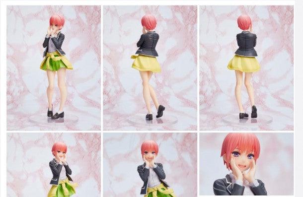 The Quintessential Quintuplets Coreful Figure Nakano Ichika - Uniform ver - Premium Figure 8in/20cm - Dragon Novelties 25.99
